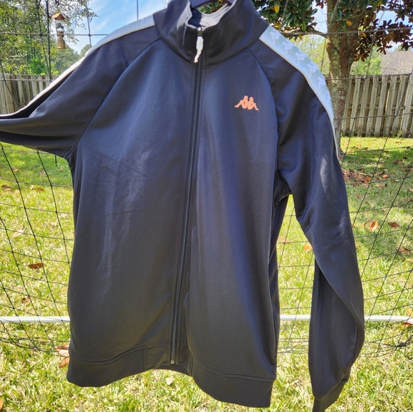 Kappa Track Jacket Jaspo SIZE Xl Authentic Gray - Picture 8 of 8